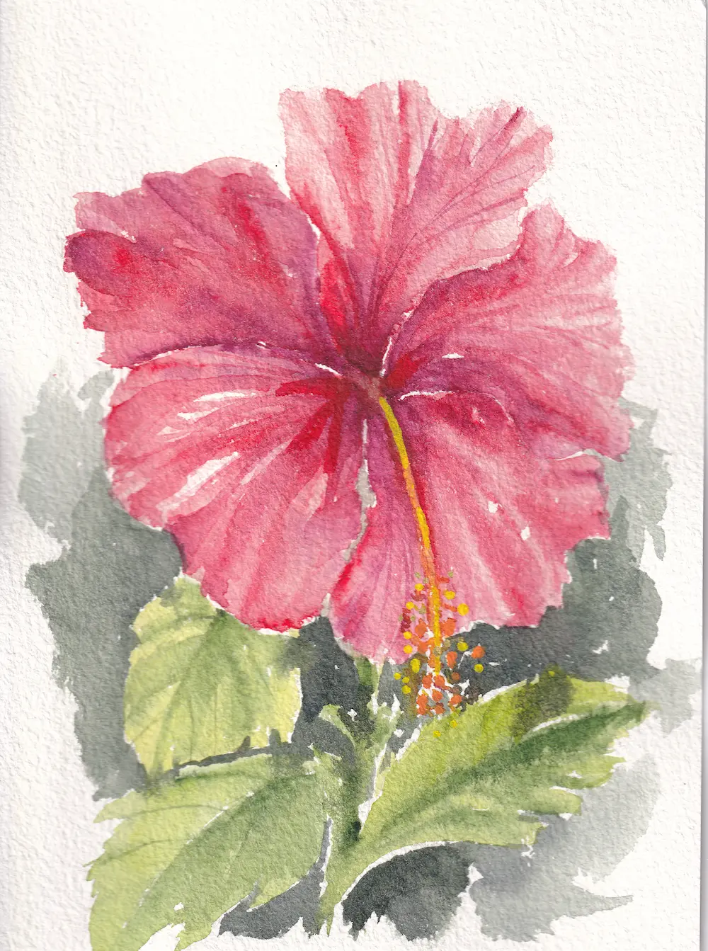 Watercolour painting